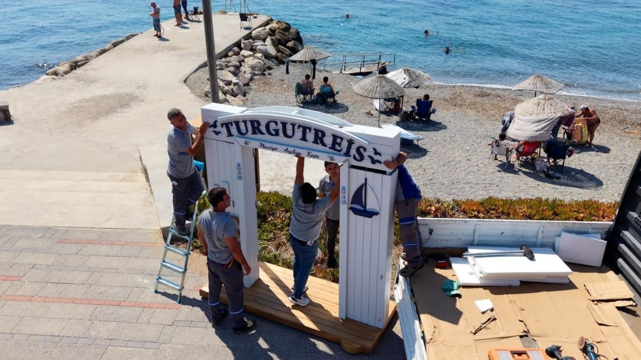 Turgutreis Sahiline Sanatsal Dokunuş5