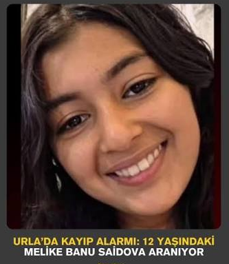 Urla'da Melike'den Haber Alınamıyor 12 Yaşındaki Çocuk Kayıp! .Jpeg (2)