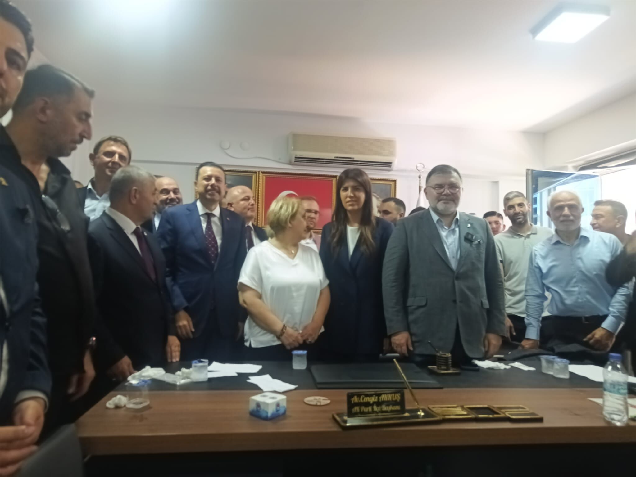 Ak parti MHP Asuman sen basın ortak açıklaması
