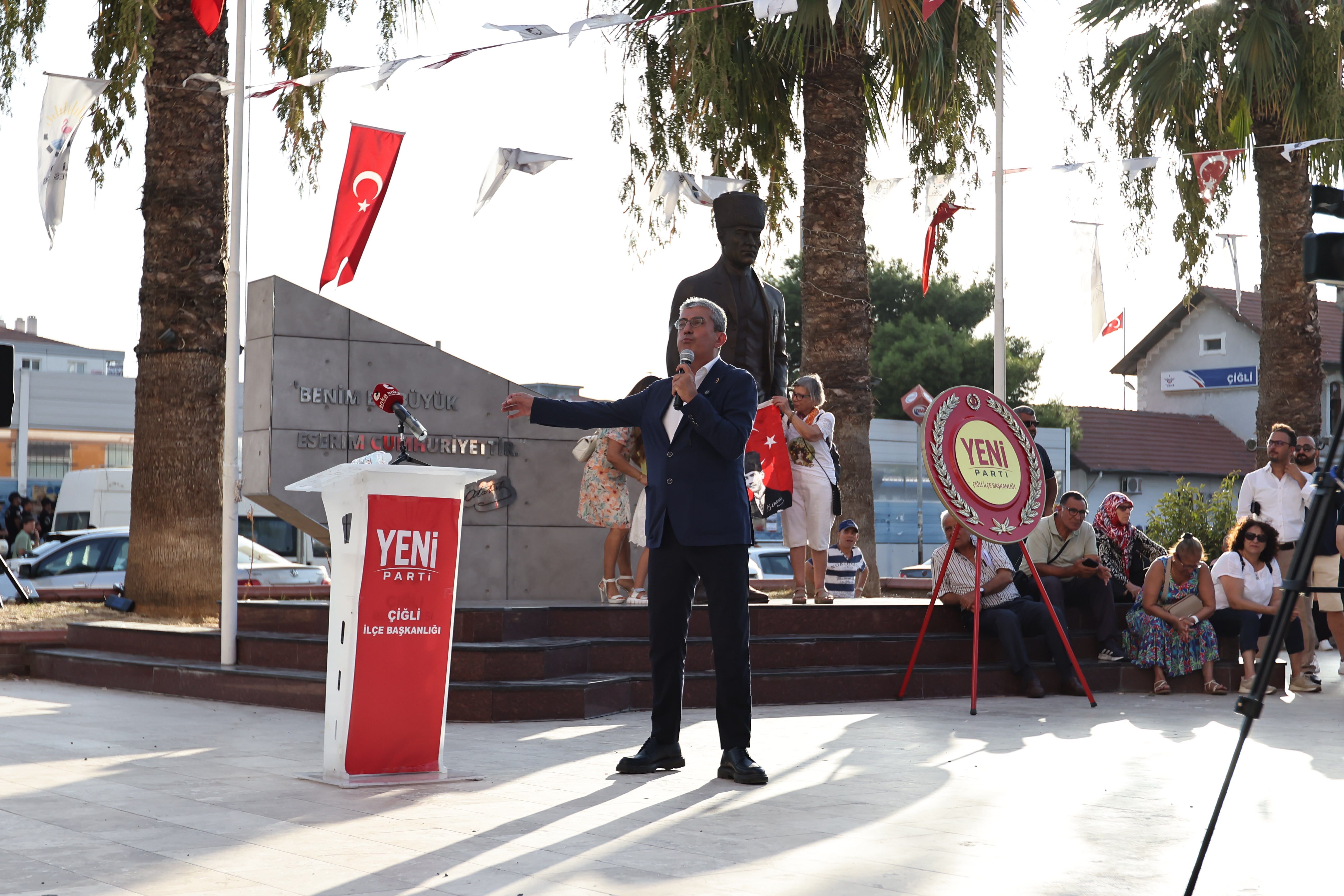 Yeni̇ Parti İzmir'de Bir Açılış Daha Çiğli İlçe Başkanlığı Açıldı (2)