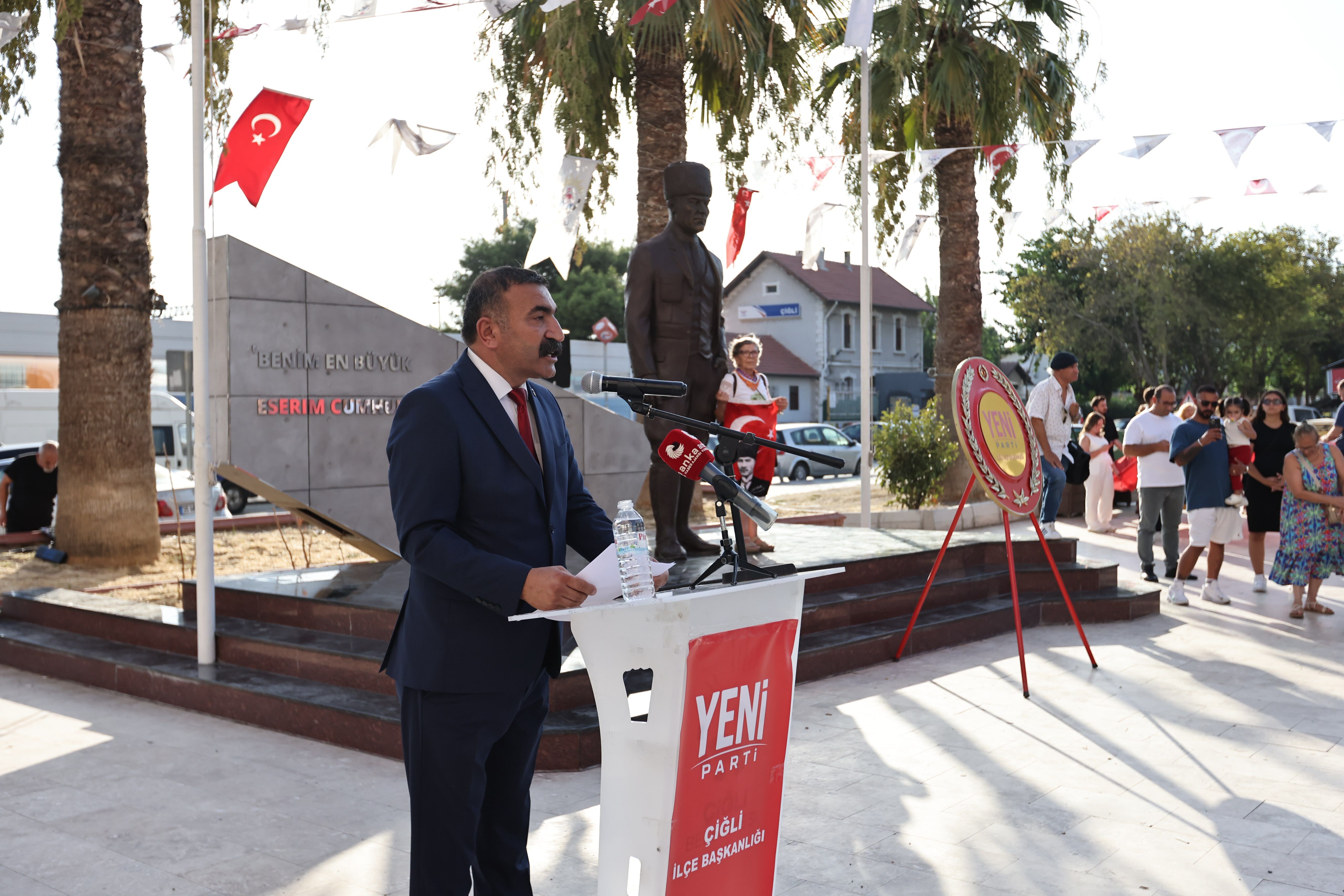 Yeni̇ Parti İzmir'de Bir Açılış Daha Çiğli İlçe Başkanlığı Açıldı (7)