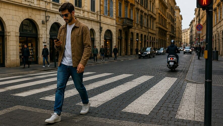 Yolda Yürürken Telefon Kullanımına Ceza Geliyor