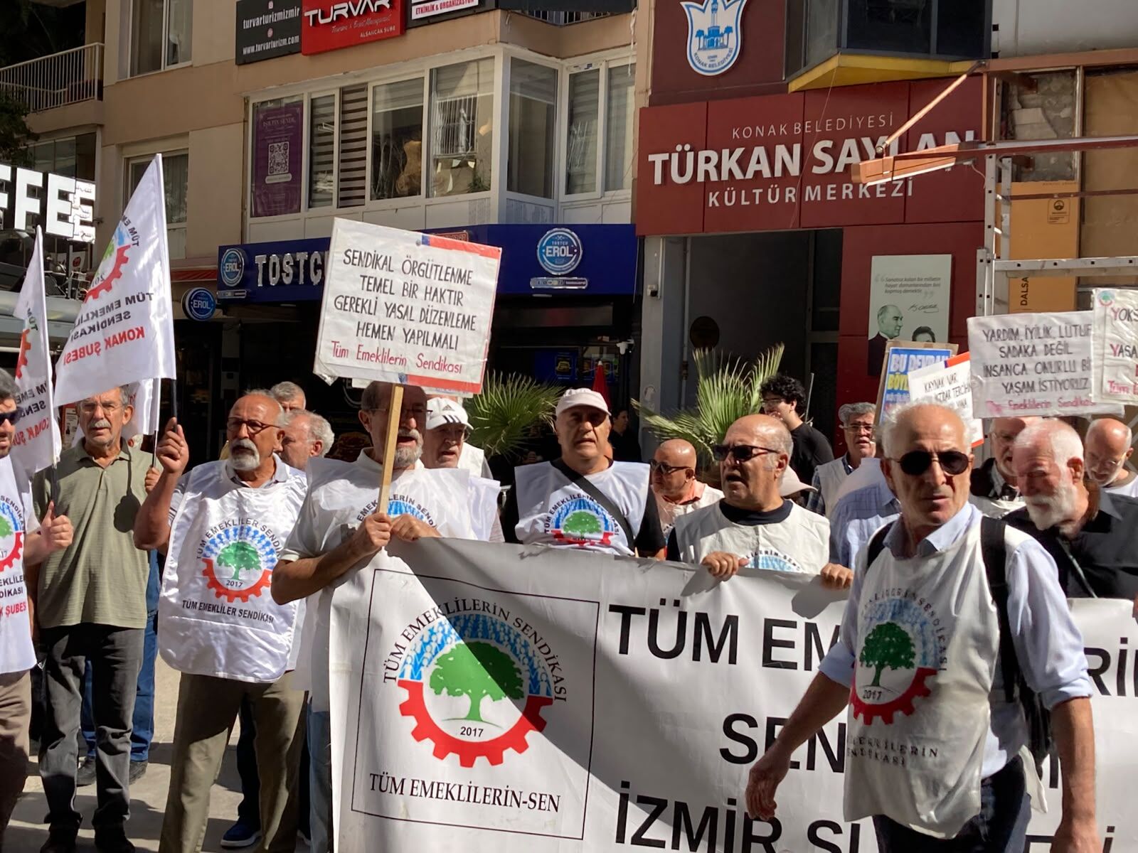 Emekli Zam Eylem 7