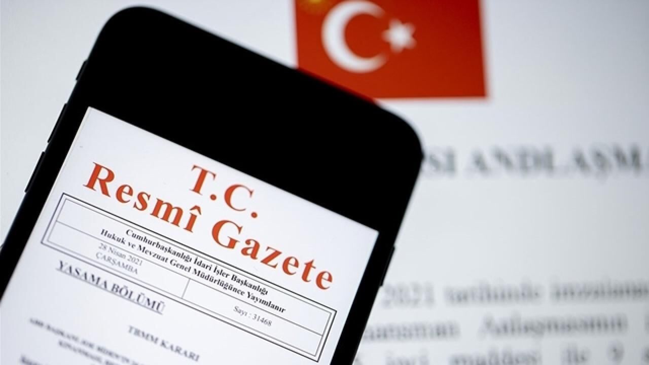 Resmi Gazete 13 Eylül 2