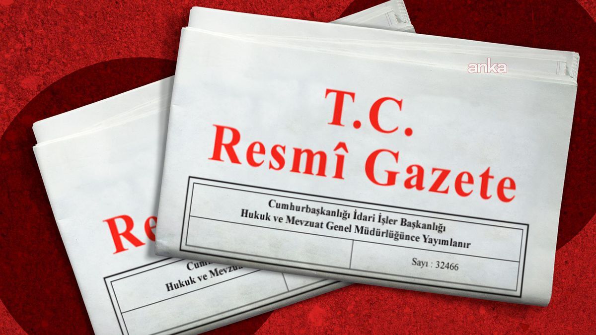 Resmi Gazete 8 Eylül 2