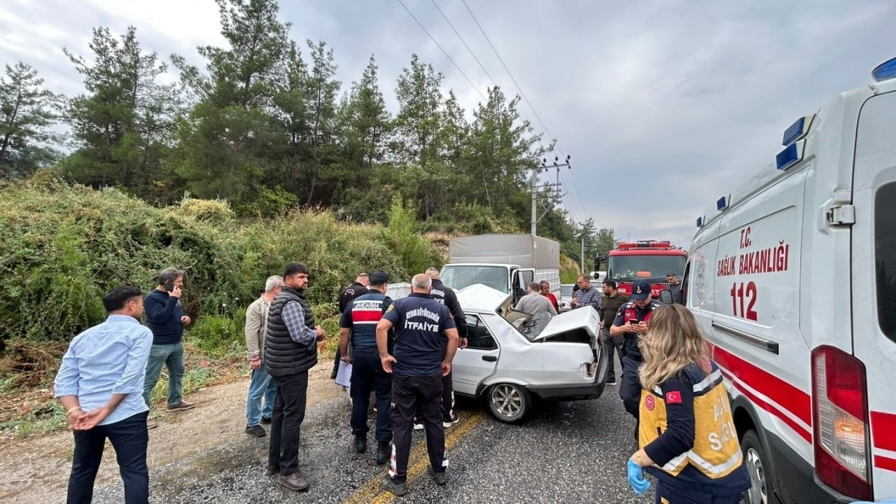 Aydın Bozdoğan'da Kaza Yolcu Hayatını Kaybetti1