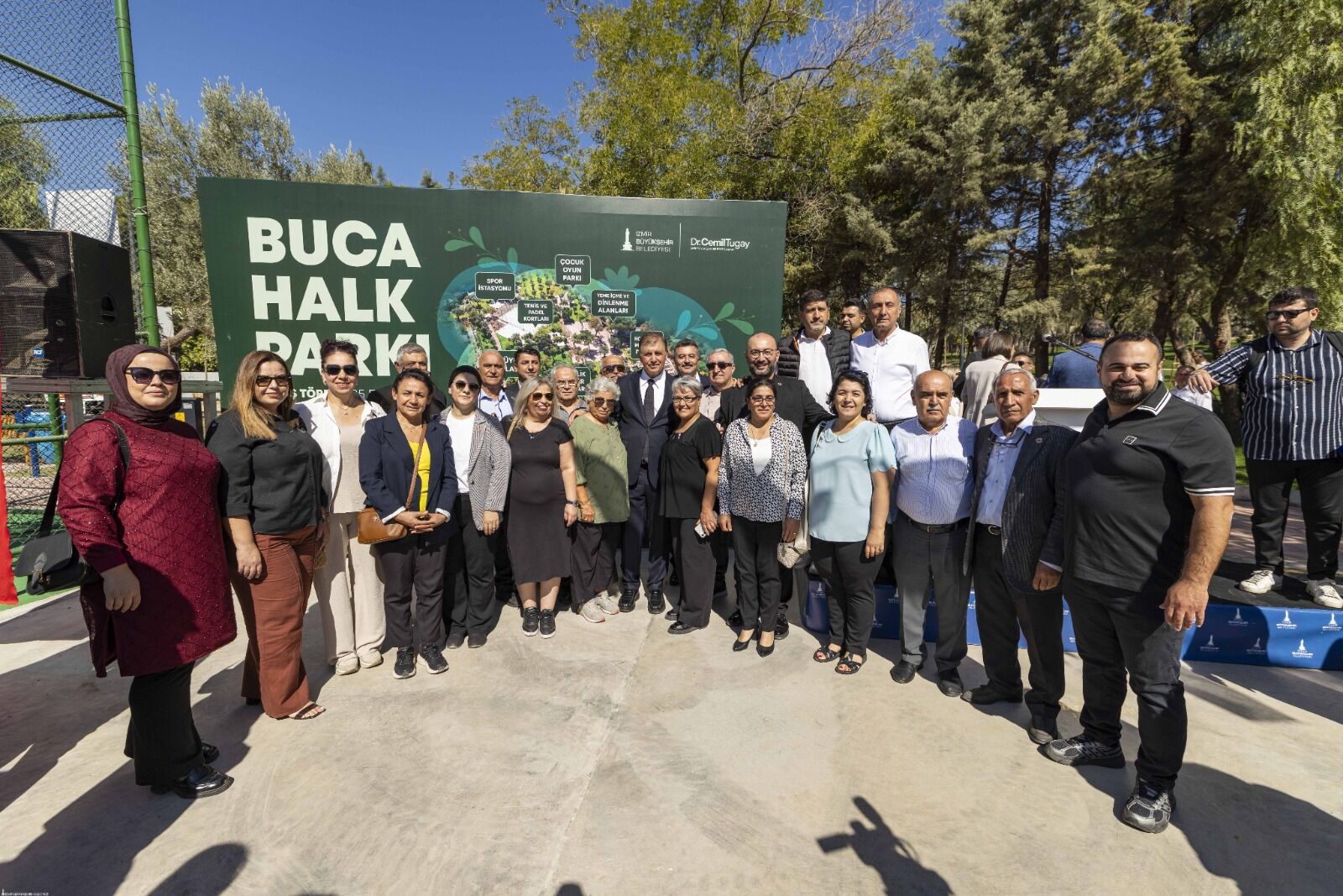 Buca Halk Parkı Açıldı 22 Bin 600 Metrekarelik Yeşil Alan Hizmete Girdi3 (2)