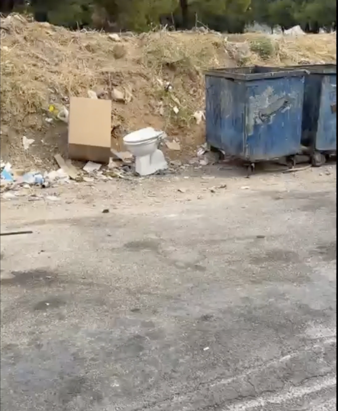 Buca'da Sokak Ortasına Moloz Dökmenin Bedeli Ağır Oldu! (1)