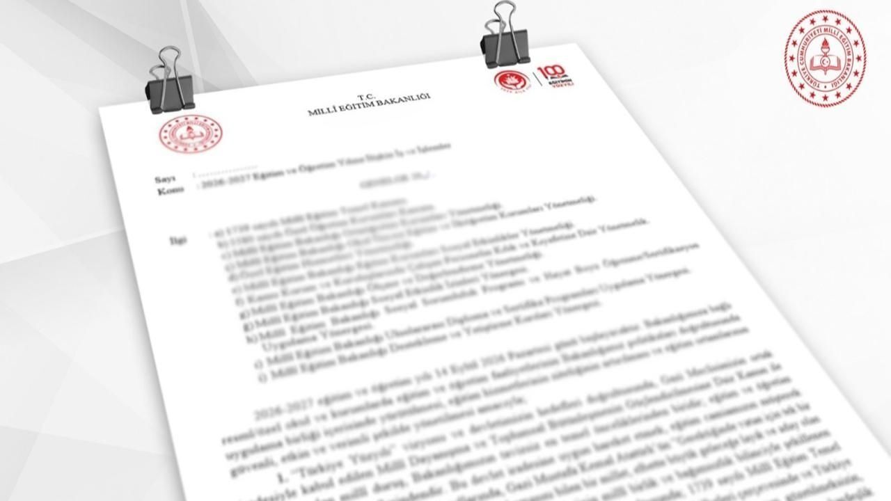Ders süreleri 30 dakikaya mı düşüyor? MEB 81 il valiliğine yazı gönderdi!