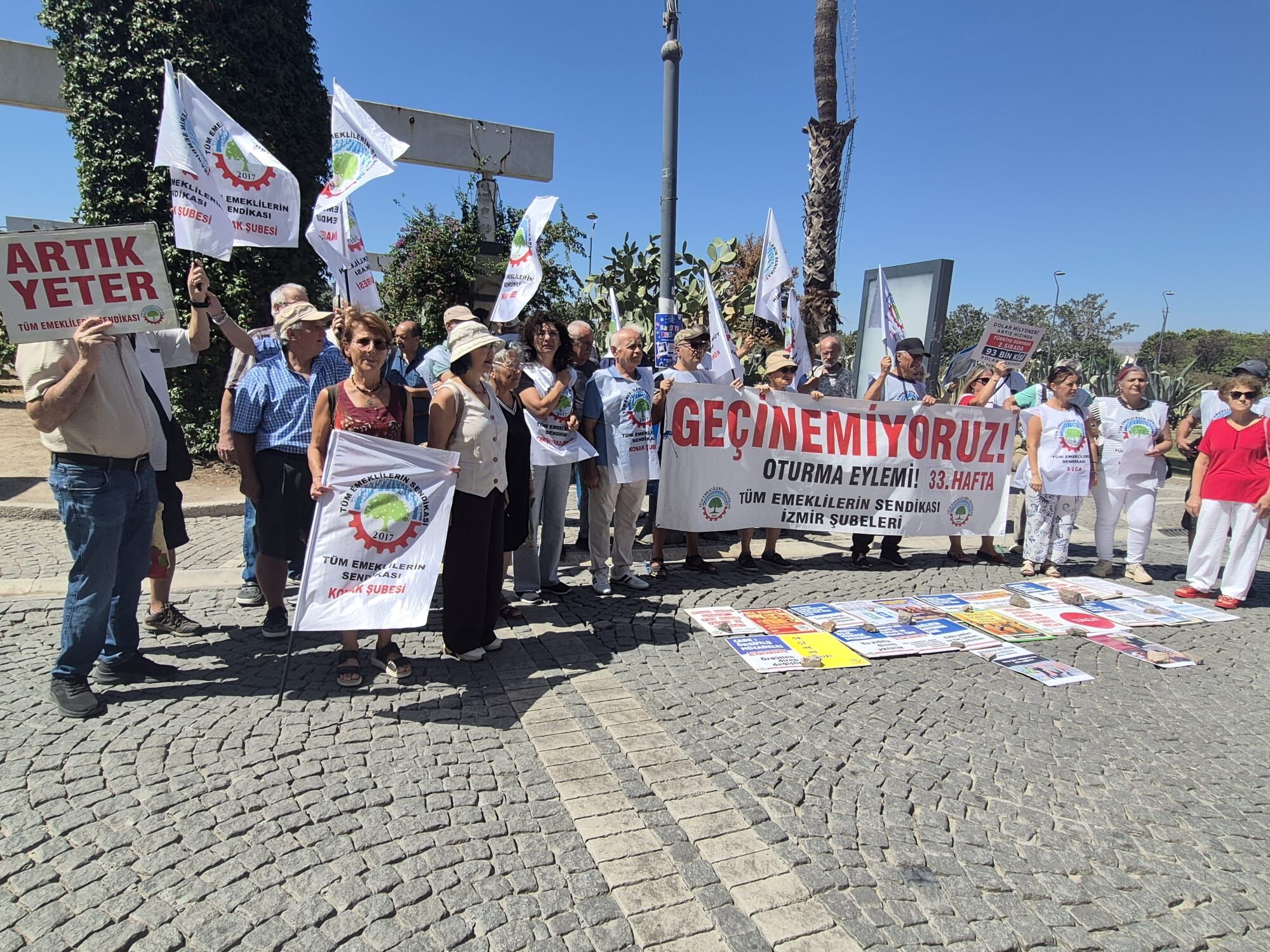 Emeklilerin Geçim Eylemi Sürüyor 34 Haftadır Meydanlarda Hak Arıyorlar (2)