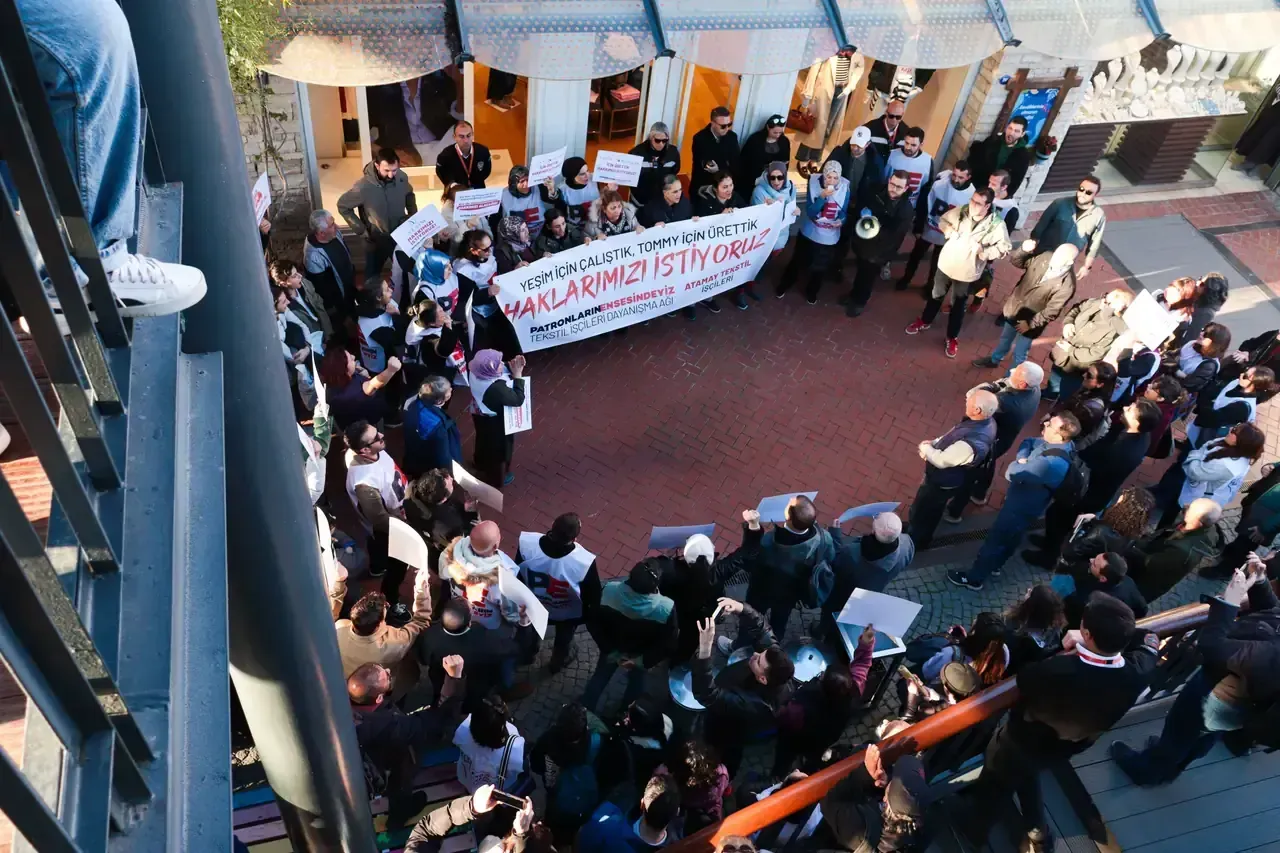 İşçiler Bu Kez Forum Bornova'da Atamay Tekstil'de Yeni Eylem Takvimi (1)-2