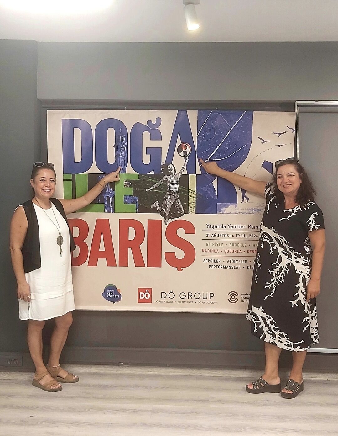 İzmir’de Barış Ve Doğa Buluşması Sanat Programı Sürüyor (3)