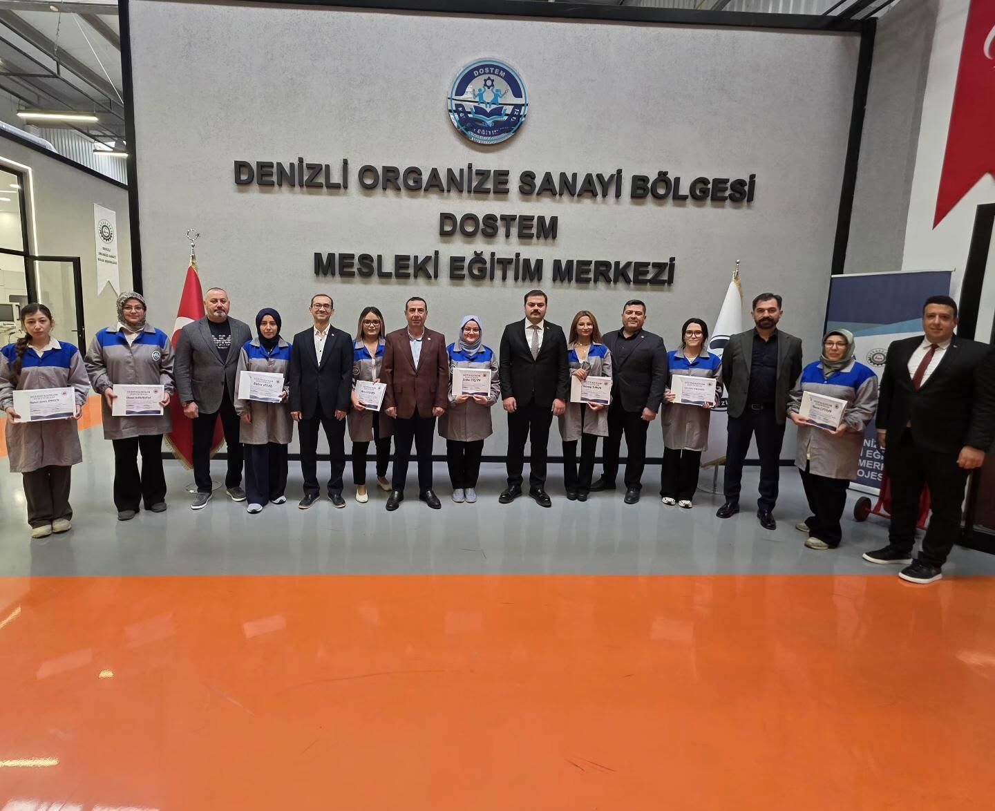 Denizli’de kadınlar CNC operatörü oldu