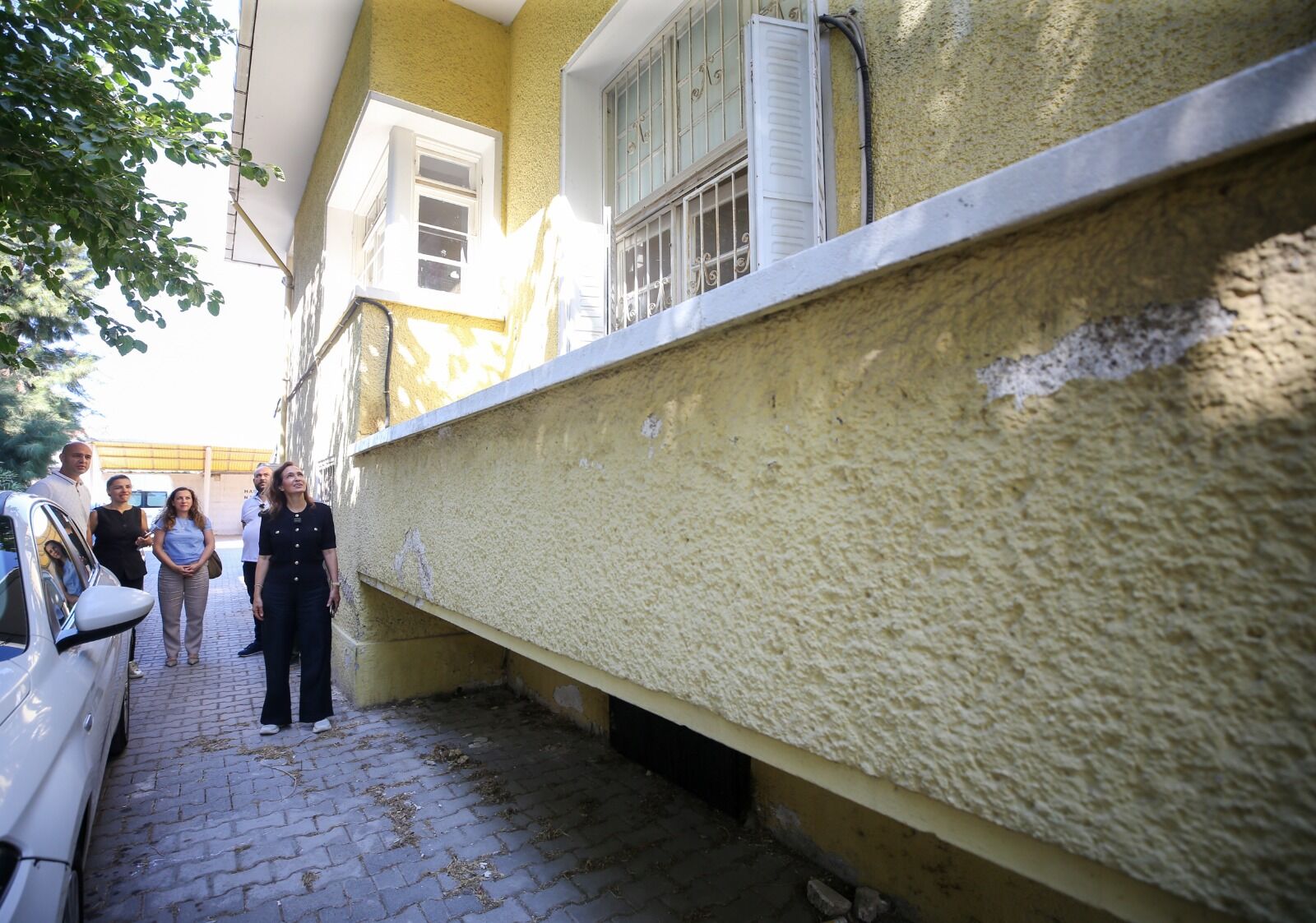 Karşıyaka’da Tarihi Sağlık Merkezinde Restorasyon Başladı (4)