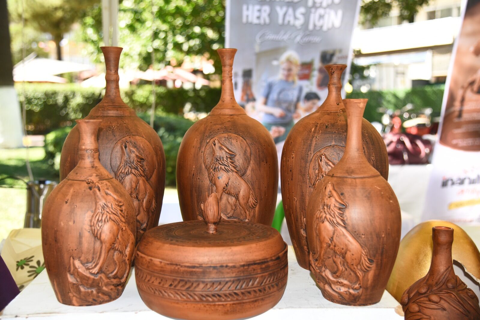 Menemen Çömlek Festivali’nde El Emeği Eserler Göz Kamaştırıyor (6)