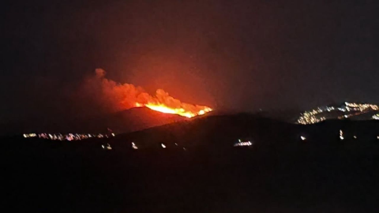 Muğla Bodrum'da Korkutan Yangın