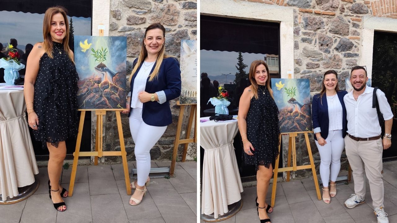 Resim Ve Şiir Barış Için Buluştu Onurcan
