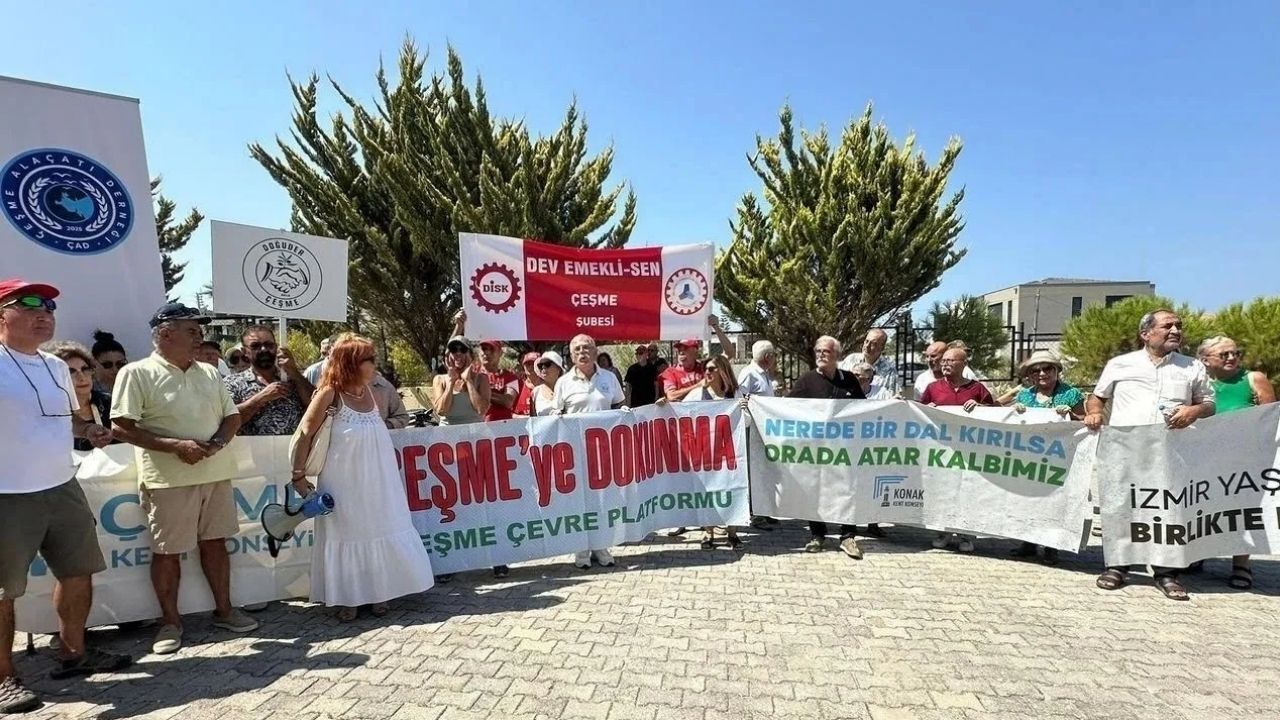Çeşme’de 200 milyon dolarlık hazine arazisinin GES projesiyle Enerjisa’ya devredilme planına tepki yağdı. Proje karşı dava açacaklarını duyuran ÇEŞÇEP’in Başkanı Dr. Ahmet Güler, “Asıl talep enerji değil toprak. Bu bir enerji yatırımı değil, araziyi ele geçirme operasyonudur” dedi.