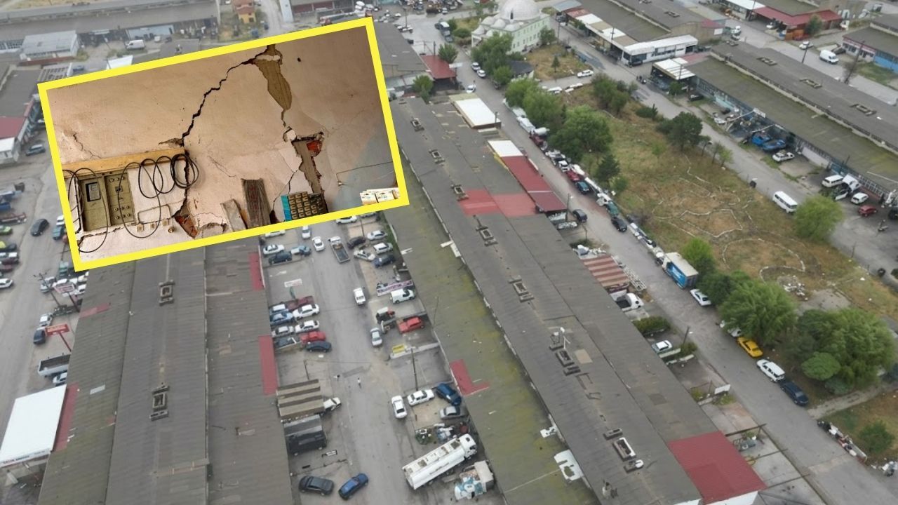 Bu sanayi sitesi her gün çöküyor: 40 dükkânda çatlak ve göçük! Esnaftan acil önlem çağrısı