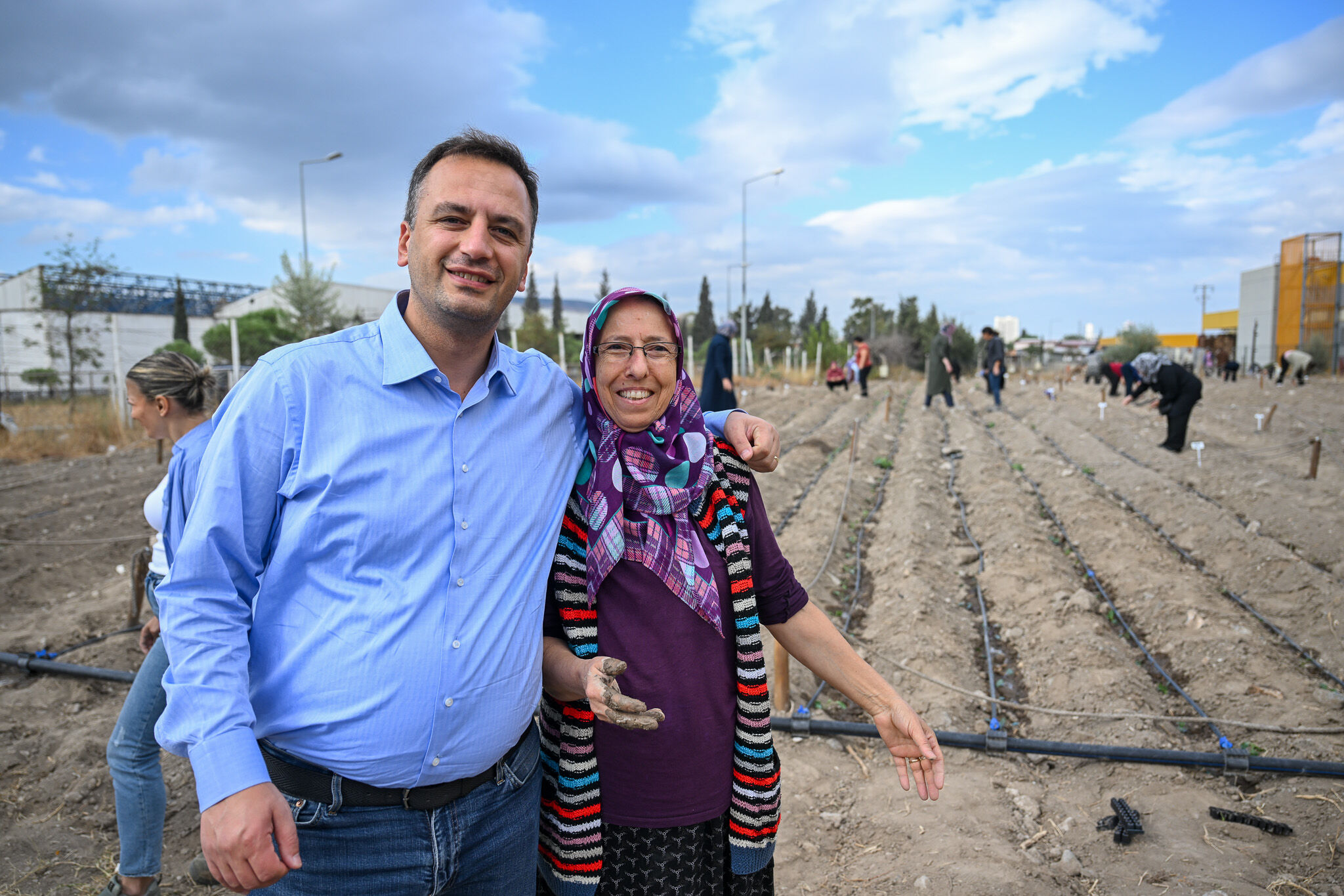 Bornova’da 9 Kent Bostanında Kışlık Üretim Başladı (4)