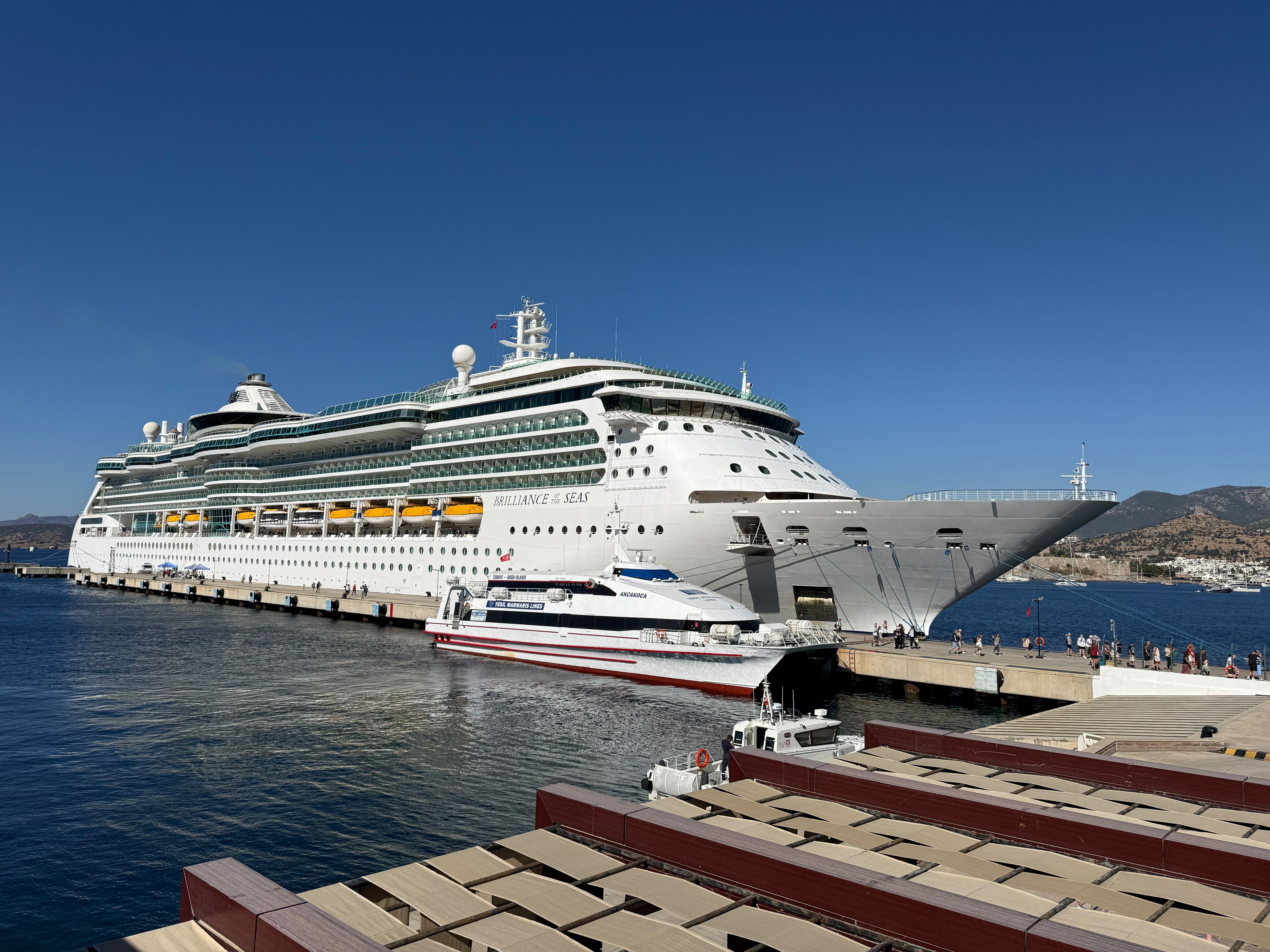 Dev Kruvaziyer Brilliance Of The Seas Bodrum’a Demirledi (4)