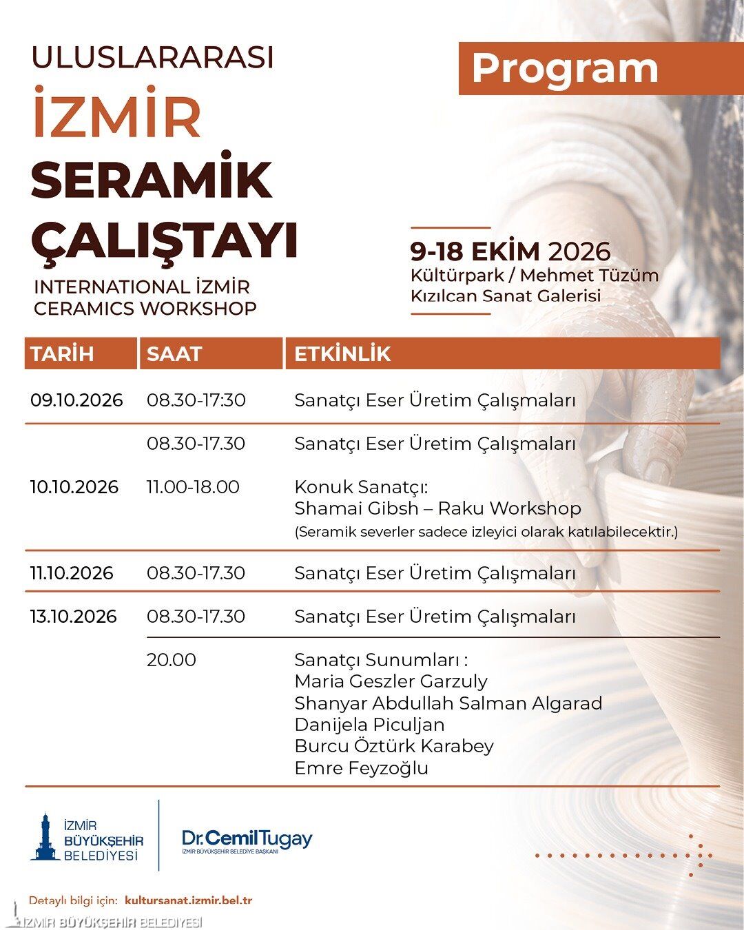 Geleceğin Seramik Müzesi'ne Ilk Adım İzmir’de Uluslararası Seramik Buluşması (1)-1