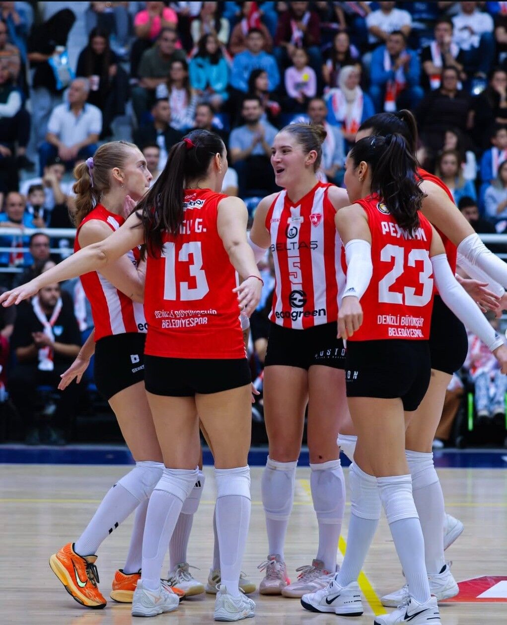 Hedef Sultanlar Ligi! Denizli Sezonun Ilk Maçında Fenerbahçe'yi 3 Geçti (1)