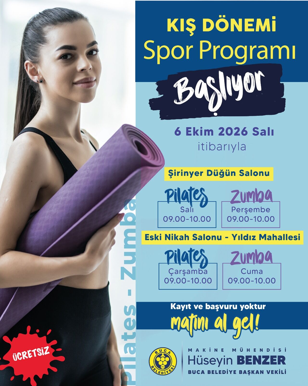 Kayıt Yok, Şart Yok Bucalı Kadınlar Pilates Ve Zumbada Buluşuyor-1
