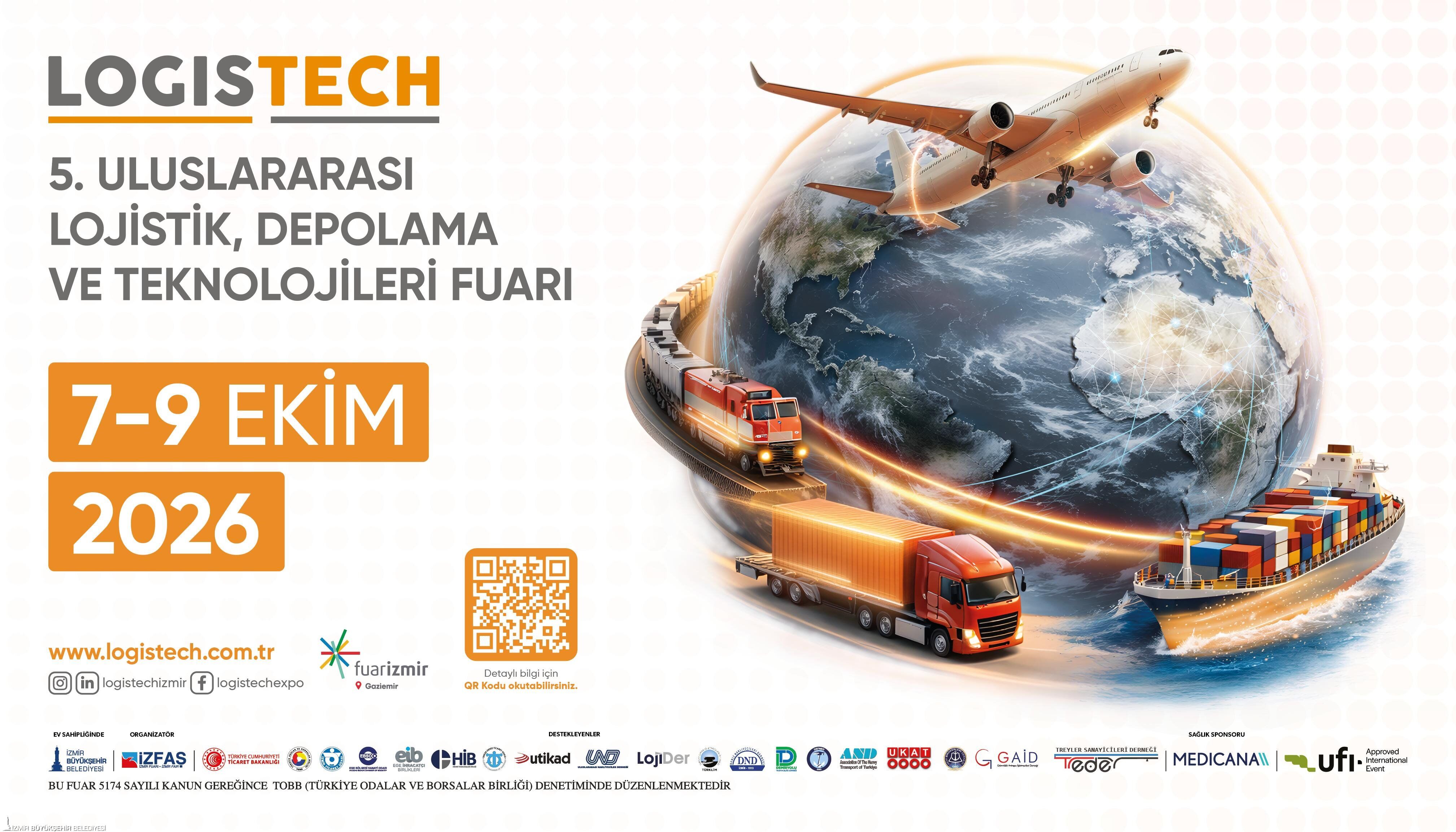 Lojistiğin Kalbi İzmir’de Atacak! Logistech Fuarı Ne Zaman Ve Nerede Düzenleniyor (1)-1