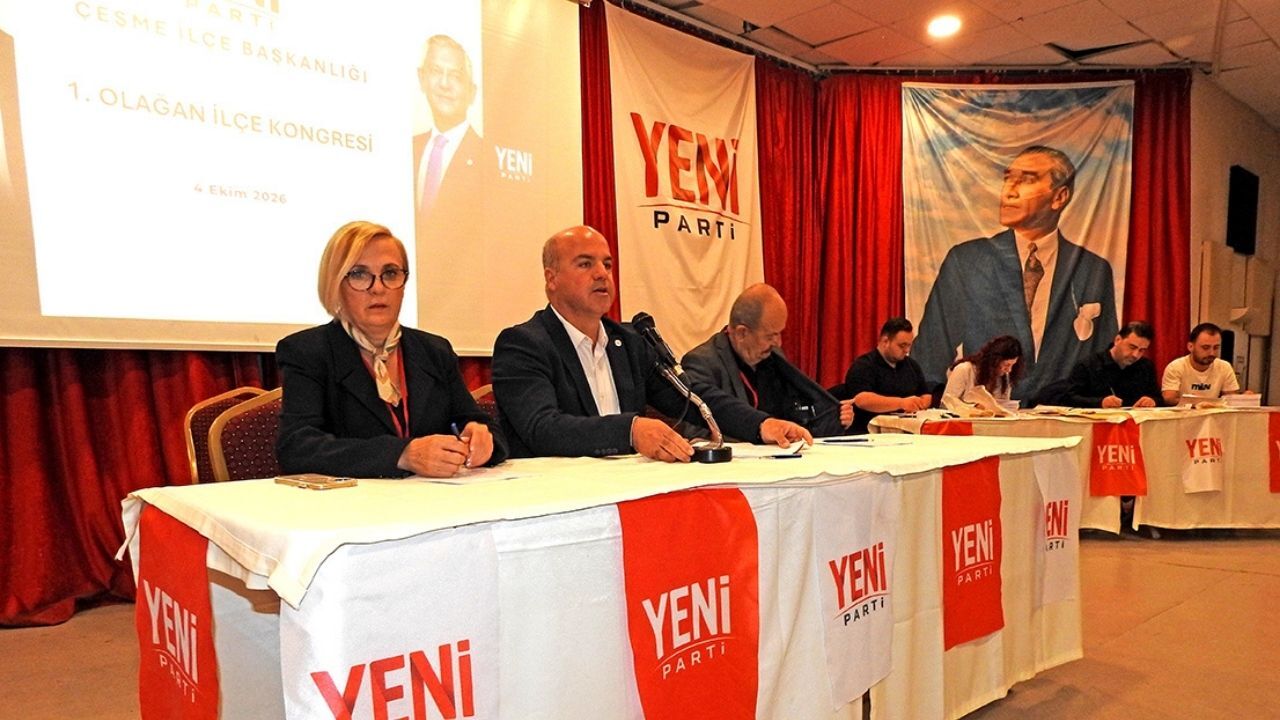 Yeni̇ Parti Çeşme'de Kongre Heyecanı Dolunay Onur Güven Tazeledi1